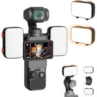 LED Light for DJI OSMO Pocket 3 Accessories Gimbal Selfie Vlog Video Auxiliary Fill Lighting 3000-6500K Brightness Adjustable