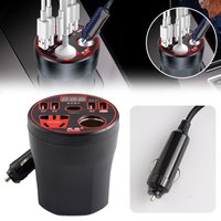 Car Power Inverter 12V/24V TO 220V Converter Type-C Socket Charger Car Converter Power 3.1A Charger Multi-function A6Q1