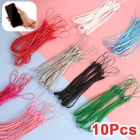 10-1Pcs Universal Hand Wrist Strap Rope Cord Holder Lanyard Multicolor for Cell Phone Camera Drop Shipping Selfie Stick 17cm