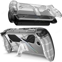 Clear Case with Stand for ASUS ROG Xbox Ally 2025 Shockproof Anti-Scratch TPU Soft Protective Grip Cover for ROG Xbox Ally X