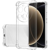 Four-Corners Shockproof TPU Case for Xiaomi 17 15 Ultra Mi 14 13 Ultra 5G Protective Cover Transparent Capa Fundas Coque