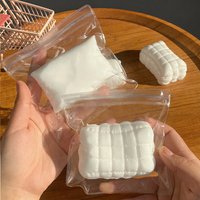 Down Pillow Silicone Squishy Soft Slow-rise Fidget Stress Reliever Winter Quilt & Pillow Shaped Squeeze For Desk Decor