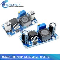 LM2596 Power Converter Step Down Module LM2596S DC-DC 1.5V-35V Adjustable Step Down power Supply module 3.3V/5V/12V/24V DIP/SMD