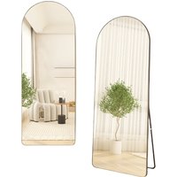 2025 New AY Factory Supply Metal Frame Arched Full-Length Floor Standing Dressing Hairdressing Salon Mirror Decorative Mirrors