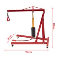 RC Car 1Set Engine Hanger Electric Hoist Jack Simulation Model 1/10 Garage Series RC Car Decorations for 1/10 1/8 Model