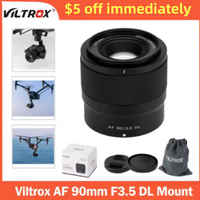Viltrox AF 90mm F3.5 Full-Frame Lens DL Mount for DJI Inspire 3, Ronin 4D Drone