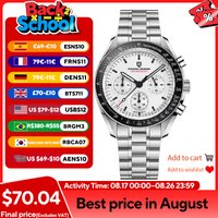 PAGANI DESIGN 2026 New V5 PD1701 Men's Watches Luxury Quartz Watch Men Sport Speed Chronograph AR Sapphire Glass 100M Waterproof image 4
