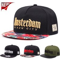 New Fashion BLAZIN CITY Alphabet Embroidery Adjustable Snapback Cap Hot Sale Man Hip Hop Baseball Hat Women Fashion Sports Hats