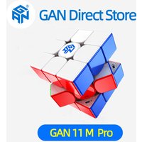 GAN – Cube de vitesse magnétique professionnel 3x3x3 pour enfants, Cube magique professionnel UV 11 M, jouets Puzzle