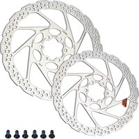 AliExpress MTB Disc Brake Rotor 160mm 180mm SM-RT56 Bicycle Brake Disc MTB Hydraulic Brake Disc Rotor Road Mountain Bike Parts With 6 bolts