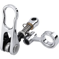 A52F Regulable Aluminum Bicycles Seats Clamp Robustness Bike Seats Post Clamp for Family Outings and Cyclists