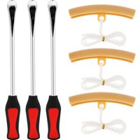 Motorcycle Tyre Repair Tool Spoon Set 14.5 inch Tire Levers Spoon Heavy Duty Motorcycle Tire Irons Tool Kit with Non-slip Handle