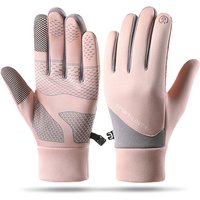 AliExpress Warm gloves for autumn and winter cycling electric bikes with thin velvet for warmth, water resistance, wind and cold resistance