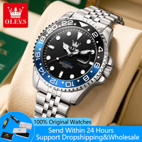 OLEVS 5657 Watch For Men Original Fashion Date Sports Business Quartz Man Watch Top Brand Big Dial Waterproof Luminous Luxury