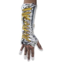 Impersonator Michael Jackson Costumes Golden Silver ArmBrace Glove Punk Shows Imitation Adults Kids