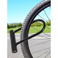 AliExpress NONE 1/2/4Pcs Bike Lock with Key Standard Size U-Lock for Bicycles and Other Outdoor Equipment Anti-Theft Lock for Cycling Motorcycle