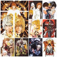 Death Note Anime 5D Full Round Drill Diamond Painting Kit DIY Mosaic Cross Stitch Home Wall Art Decor Holiday Handmade Gift