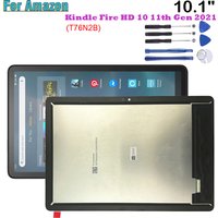 LCD For Amazon Kindle Fire HD 10 HD10 11th Gen 2021 10.1" T76N2B T76N2P LCD Display Touch Screen Digitizer Glass Assembly Repair