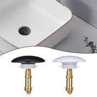 66mm Bathroom Basin Sink Sewer Pop-Up Drain Filter Waste Stopper Bathroom Kitchen Faucet Accessories