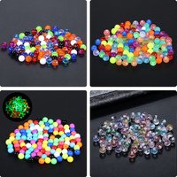 Wholesale Acrylic 3MM 5MM 6MM Glitter Ball Replacement Nose Belly Barbell Earring Tongue Eyebrow Lip Ring Piercings Body Jewelry