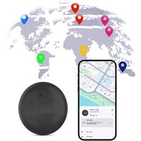 AliExpress CHZHVAN Mini gps Dual System Tracker For Apple Find My/Android Google Find Hub App Item Finder Bike/Bag Locator Tracker
