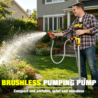 Electric Goddess Brushless Electric Water Oil Pump Suction Pump Cordless Portable Garden Tool For Dewalt 20V Battery Pin