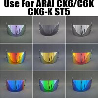 Visière CK6 pour CK6 CK6K CK-6, visière de course miroir, étui pour lentilles, masque complet, bouclier de lunettes de course antidéflagrant pour Arai