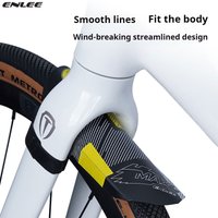 ENLEE Road Vehicle Fender Bicycle Fender Road Vehicle Front Fork Quick Disassembly Fender Portable Rain Cover