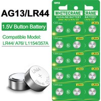 10-100PCS AG13 LR44 High Quality Alkaline Battery LR44 L1154 A76 357A 1.5V AG13 Watch Button Cell Batteries For Toys Calculators