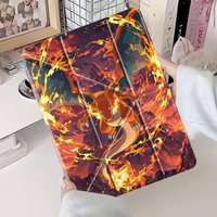 Funny Pokemon Charizard Tablet Case For iPad Air 4 5 M3 M2 1 2 M4 11inch Pro 2025 Mini 6 7 Pro 11th 10th 9th 8th 7th 12.9inch