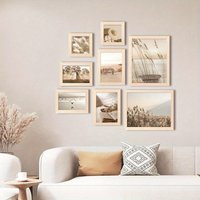 DIY wooden combination picture frame, reusable photo frame, oil painting frame, artwork diamond picture frame, home wall art dec