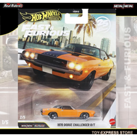 Hot Wheels Premium Fast & Furious 2026 Hotwheels Children Toys 1970 DODGE CHALLENGER R 1:64 Car Model Boys Kids Toys Collectible