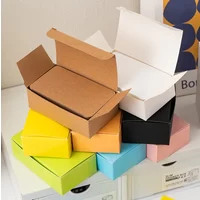 100Pcs 90x54x0.3mm Kraft Paper Card Blank Business Message Note Thank You Writing Label Bookmark Learning