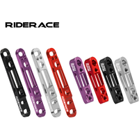 Road Bike Disc Brake Flat Mount Adapter For Front/Rear 140-160mm Rotor Aluminum Alloy Bicycle Flat Mount Disc Brake Adapter
