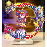 15Cm Acrylic Standee Plates for Pomni Tadc Jax Bunny Anime Character Desktop Ornament Decorative Creativity Exquisite Fans Gift