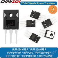 5Pcs Original TO-247 High Power Mosfet Transistor Irfp260 Irfp460 Irfp250 Irfp240 Irfp450 Irfp064 Irfp360 Irfp150 Electronic BJT