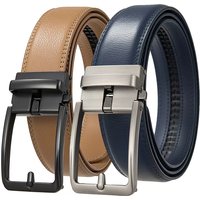 9 Colors High Quality Genuine Leather Click Belts for Men Luxury Brand Designer Automatic Buckle Men's Jeans Waist Male Strap