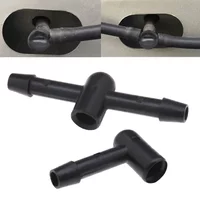 2pcs Car Windscreen Washer Water Jet Nozzle For Ford For Foucs For Mondeo For C-Max Windshield Wiper Hose Kit Connector