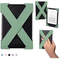 PU Leather 6-7" eReader Secure Hand Strap High Elastic Handle Holder