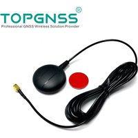 AN-502G RG174 2m GPS GLONASS Dual Antenna, Vehicle Navigation Active Antenna,GPS Positioning Antenna SMA GNSS Antenna TOPGNSS