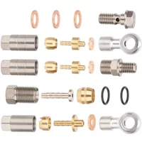 AliExpress NONE SPORTFUNSF Bike Hydraulic Disc Brake Banjo Connector Kit Mrtal For BH90 For-SRAM For Hope For Road AVID Bicycle Parts NEW