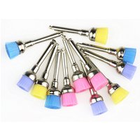 20Pcs/Bag Dental Polisher Prophy Nylon Latch Small Flat Sharp Polishing Prophylaxis Brushes Dental Lab Dental Care Brush