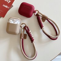 Soft Silicone with Hand Strap Case For Airpods Pro 3 Protective Wireless Earphone Cover For AirPod 4 Pro 2 1 3 Charging Box Bags