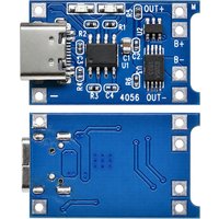 TP4056 Type-C/mini USB/Micro USB 1A Lithium Battery Charger Module 5V For 18650 Li-ion With Dual Protection USB-C Charging Board