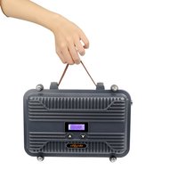 Hot Sale DMR Digital Mini Duplex UHF/VHF 10W Portable Repeater 20KM Talk Range V9D Walkie Talkie Base Station
