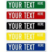 Personalized Metal Sign - Suitable for Offices, Workplaces & Homes, Custom Text, Ideal for Outdoor Decor.