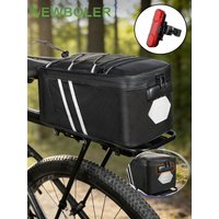 AliExpress NEWBOLER Password Lock Bicycle Rear Seat Bag MTB Bike Rack Bag Trunk Pannier Large Capacity Cycling Waterproof Travel Bag 
