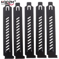 New 5 Pieces PCI Slot Cover / PCI Slot Dust Cover Filter Blanking Board Cooling Fan Dust Filter Ventilation PC Computer Case