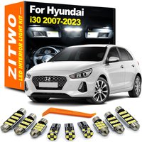 ZITWO LED Interior Reading Light Bulb Kit For Hyundai i30 MK1 MK2 MK3 FD GD PD N 2007- 2018 2019 2020 2021 2022 2023 Accessories