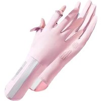 AliExpress WRELS Thin Elastic Ice Silk Sunscreen Gloves Suitable for Men and Women in Summer, UV Sports Bike Anti Slip Driving Clam Shell Touch S